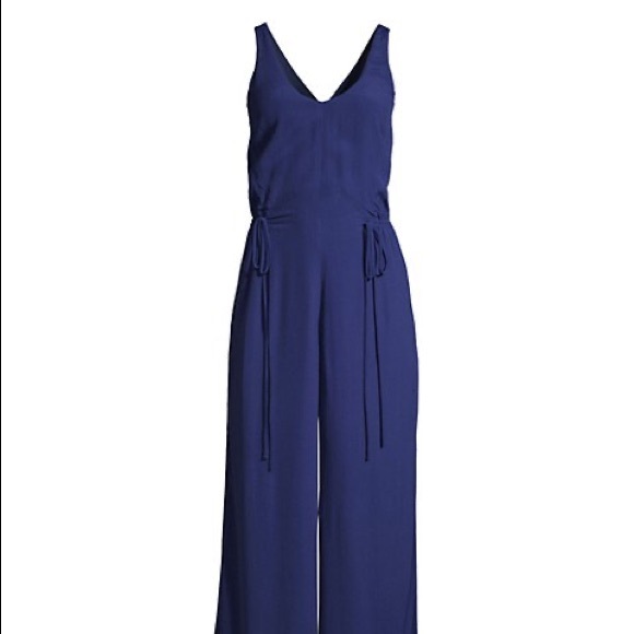 STAUD - Mint Jumpsuit - Sleeveless - Blue - Sz 12 - Picture 3 of 9